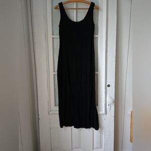 Miik Black Bamboo Sleeveless Midi Dress M/M
